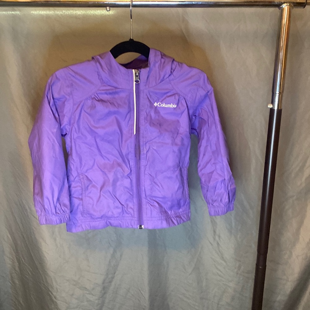 3T Columbia Violet Windbreaker